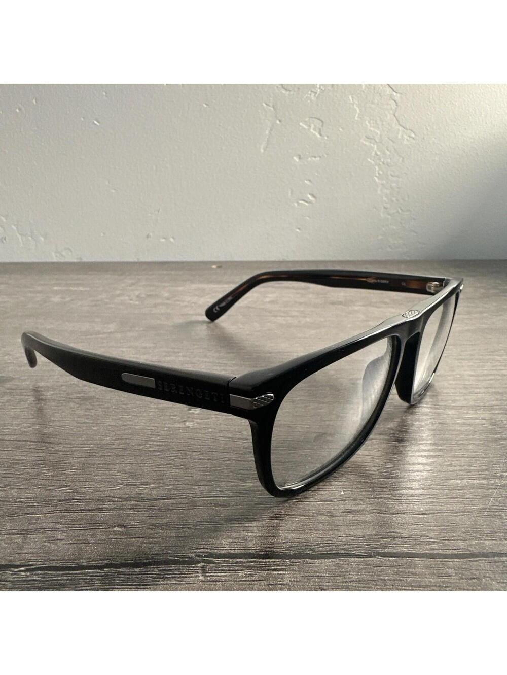 Serengeti Sunglasses Black Carlo 8158RX FRAMES ONLY